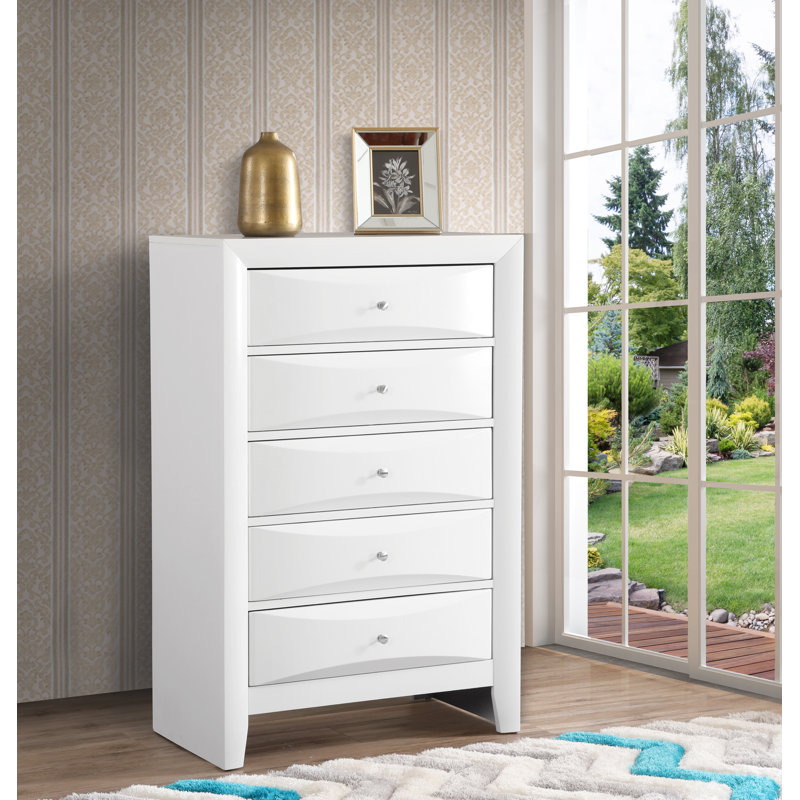 Commode Marilla, Blanc