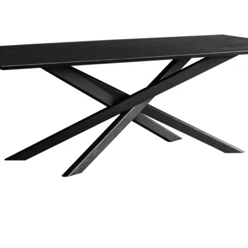 Table de salle à manger Matsue, L 27,56 po x L 55,12 po
