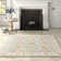 Desmondia Handmade Wool Aqua/Ivory Rug