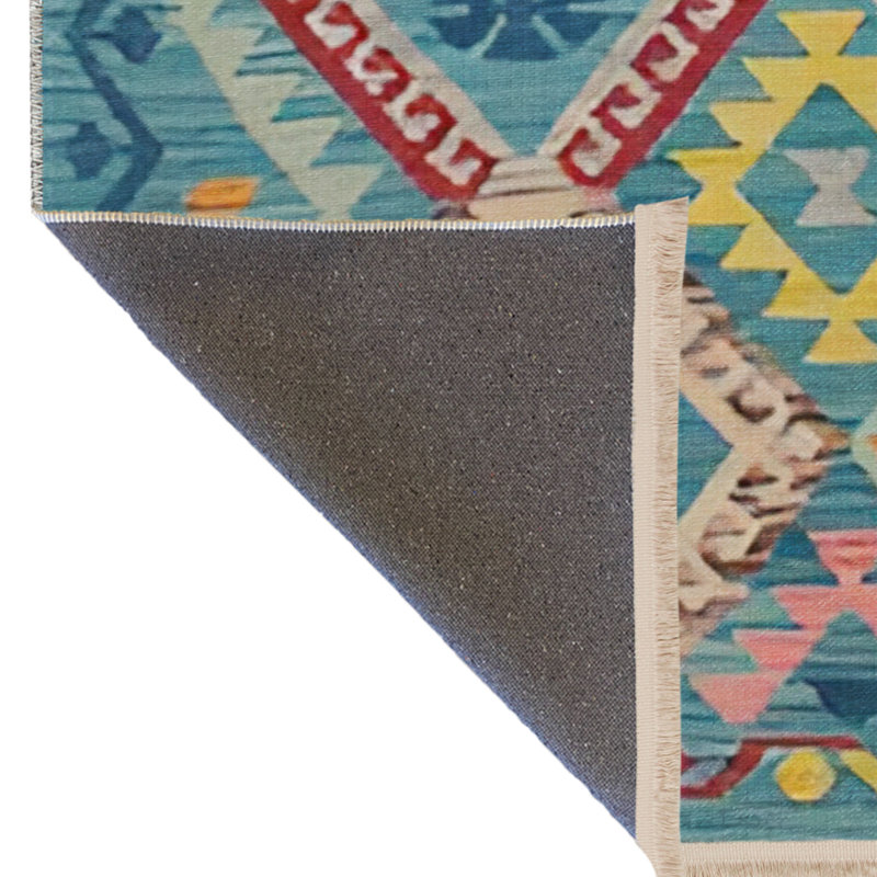 Tapis intérieur / extérieur Livas, Rectangle 3 pi 11 po x 5 pi 11 po