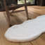 Tapis blanc en fausse fourrure de lapin Holk Cozy-1152507076