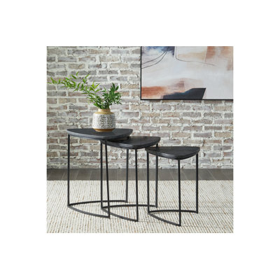 Ensemble de 3 tables d'appoint Kamaris