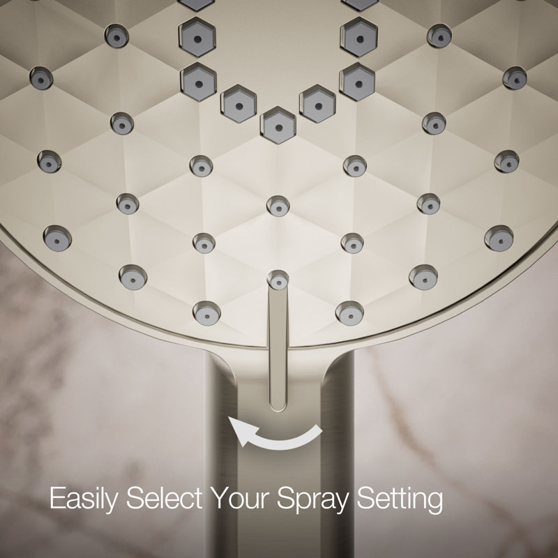 Awaken G110 Multifunction 2.5 Gpm Handshower, Vibrant Brushed Nickel