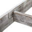 Porte-serviettes sur pied en bois