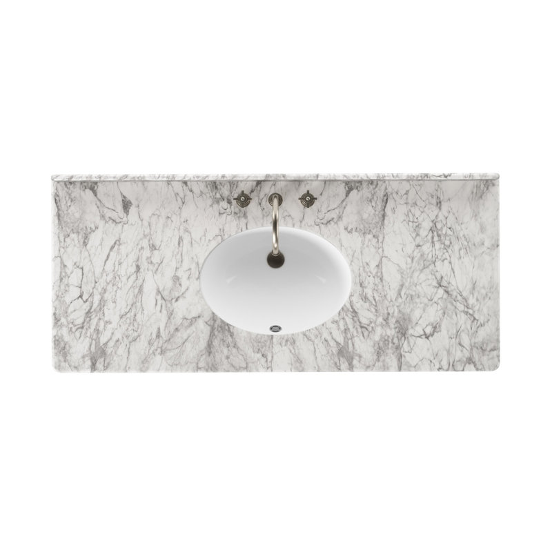Toulouse Single Wide Vanity-Satin Black Veneer, Washed Blonde Oak Veneer