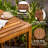 Solid Wood Outdoor Bistro Table
