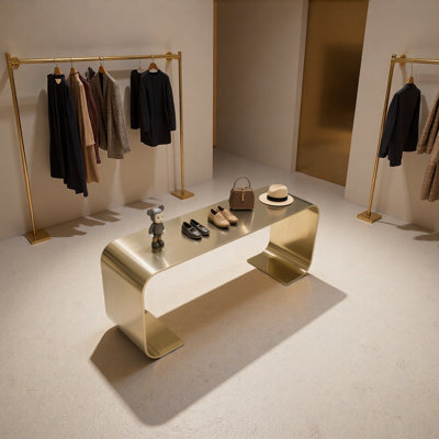 High-end clothing store display counter