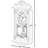 Clockwise Vintage Grandfather Style Wall Clock