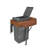 Rev-A-Shelf Top Mount Pull Out Trash/Waste Container with Soft Close-93603875-93603876
