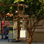 30Cm Stainless Steel Candle Lantern-302081161