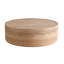 Table basse ronde 39,37 po Rachel au fini grain de bois naturel