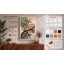 Single Stem in Ink Japandi - Wrapped Canvas-554417970-554417978