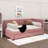 Upholstered Daybed with Trundle Sofa Bed Frame-96415328-113140168
