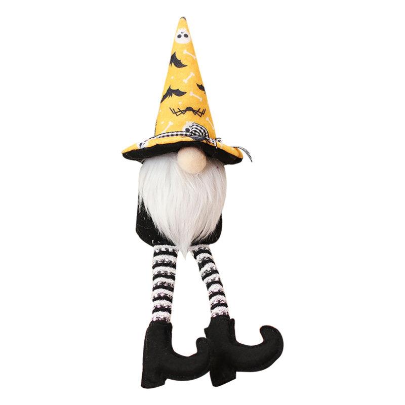 Poupée gobelin rayée d'Halloween