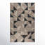 Solene Geometric Hand-Loomed Brown/Charcoal Area Rug-1724365003