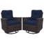 Chaise berçante d'extérieur en osier avec coussins Numenius-1045036253-1045036255