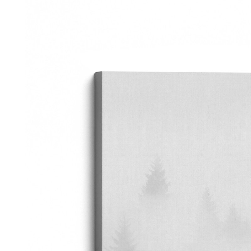 Foggy Echoes, ensemble de 3 toiles encadrées, H 18 po x l 36 po x P 1,25 po, Toile tendue