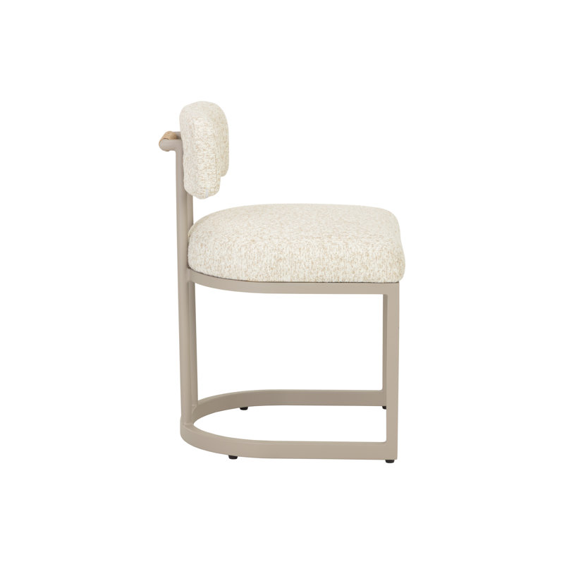 LEVANTO DINING CHAIR - EVEREST GREIGE