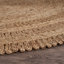 Tapis brun / brun clair en sisal tressé à la main Ariton-273538024