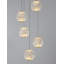5 - Light Gold LED Sphere Pendant