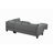 104.5" Upholstered Sofa,Chaise & Ottoman