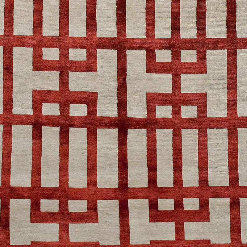 Geometric Area Rug, Rectangle 8' x 10'