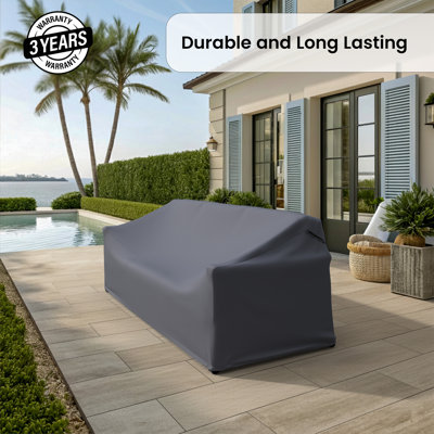 Townsend 80.3'' Wide Powder Coated Patio Sofa Cover