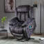 Northchase 96cm Wide Velvet Lift Assist Standard Recliner with Massager-685726154