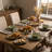 Artisan Spiral Glazed Stoneware Dinnerware Set