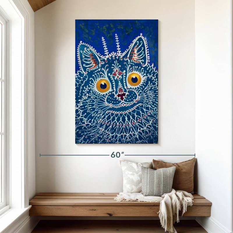 Brampt A Cat In Gothic Style, 48" H x 32" W