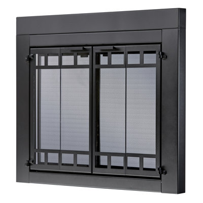Cabinet Steel Fireplace Door