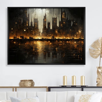 Nyc Cityscape Night Noir I