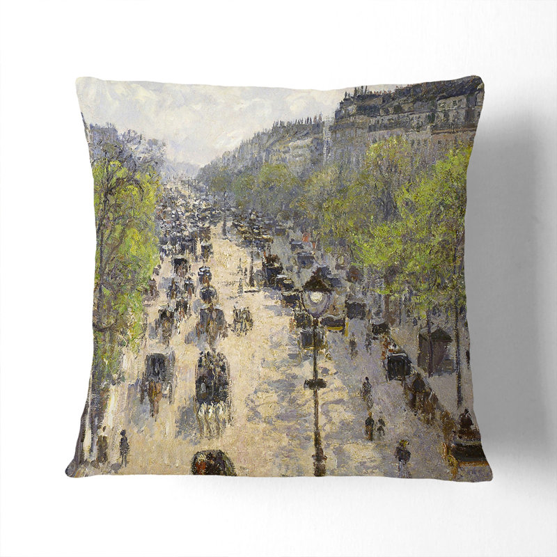 Square Cushion, 55cm H x 55cm W x 20cm D, Stone