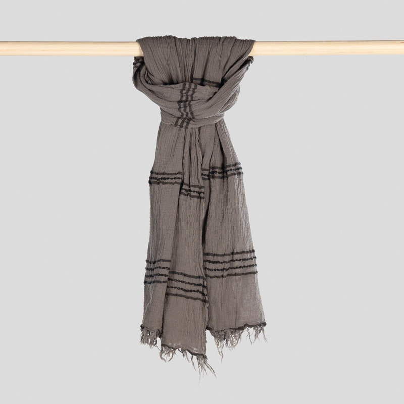 Serviette de bain Catisha, Anthracite
