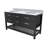 60" Double Bathroom Vanity Set
