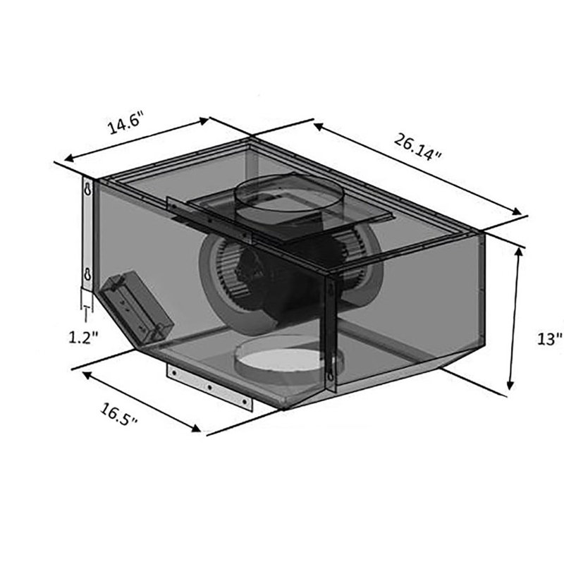 Ventilateur de hotte