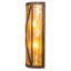 Rustic Lodge Glass Flush Mounted Sconce