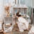 Teamson Kids Dreamland Farmhouse Dollhouse with Accessory Set
