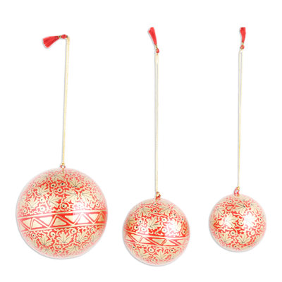 4.3 in. Handmade Floral Bauble