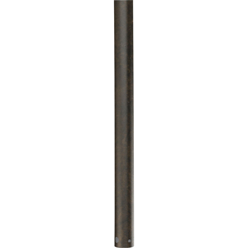 Tige de ventilateur de plafond 36 po Engstrand, Nickel antique, H 36 po x l 0,75 po x P 0,75 po