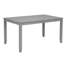 Ensemble de salle à manger moderne 5 pièces, table rectangulaire en bois avec 4 chaises rembourrées pour un repas confortable et élégant-2103366057-2103366063