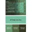 Tapis oriental en laine / polyester tissé à la machine en turquoise / brun-76835559