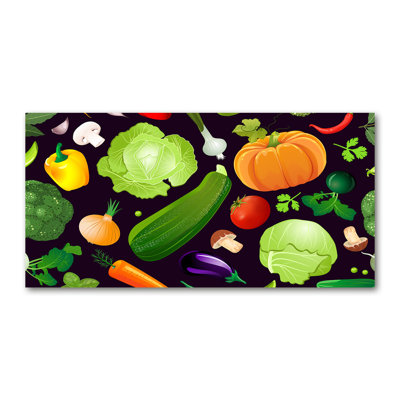 Colourful Vegetables - Wrapped Canvas Print