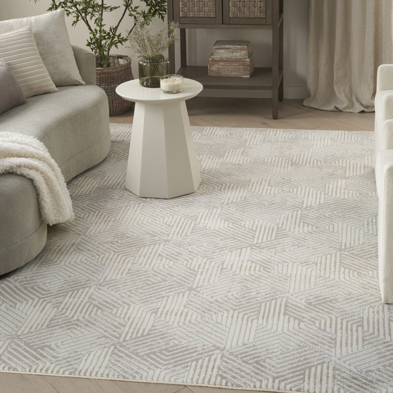 Averiana Geometric Area Rug, Rectangle 6' x 9'