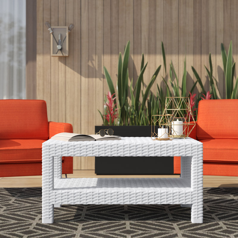 Table basse Mcchesney, Blanc