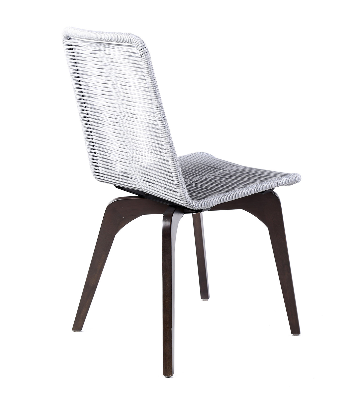 Kitty Eucalyptus Patio Side Chair, Silver, Earth
