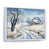 Cadre flottant blanc
