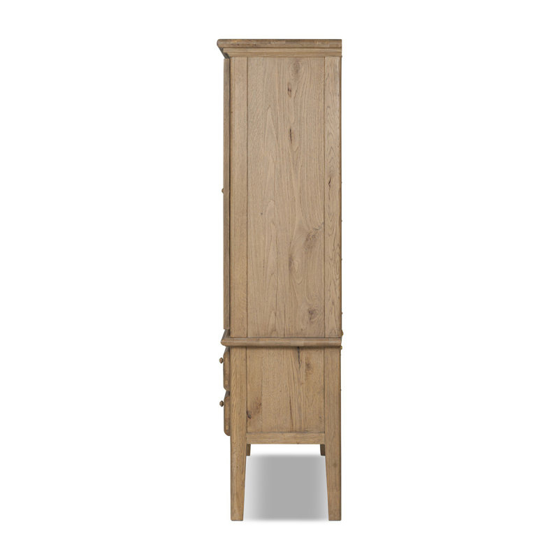 Alena 2 - Door Armoire, Worn Oak