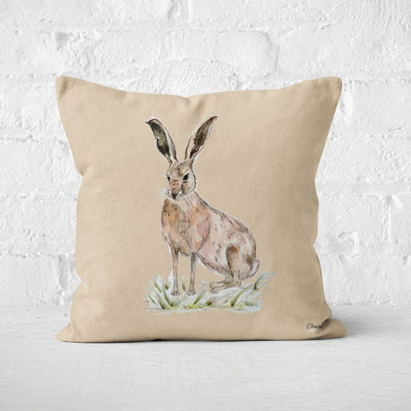 Macfarlane Animal Print Square Throw Cushion