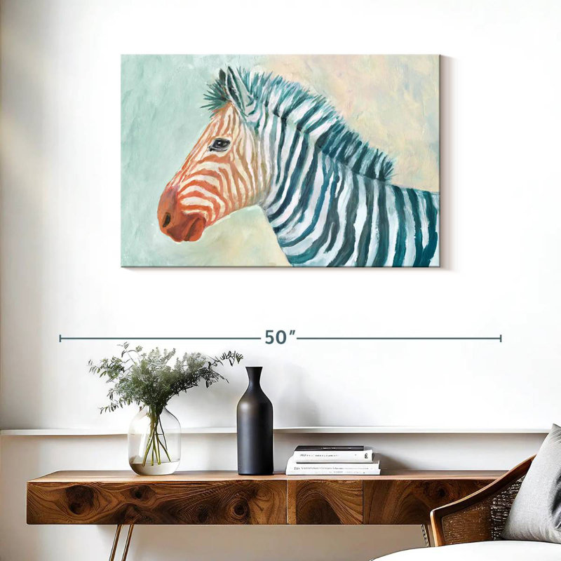Zebra's Secret, 24" H x 36" W
